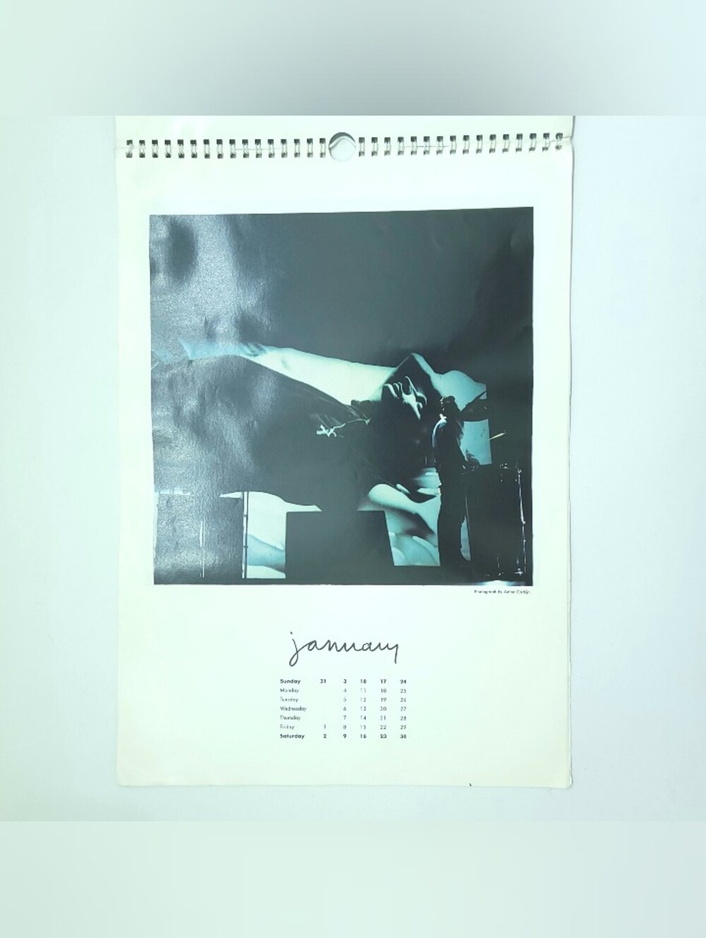 Vintage Depeche Mode 1993 Official Calendar Anton Corbijn - Picture 5 of 5